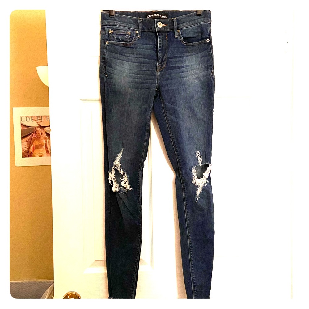 Express Midrise Angel Legging size 6L